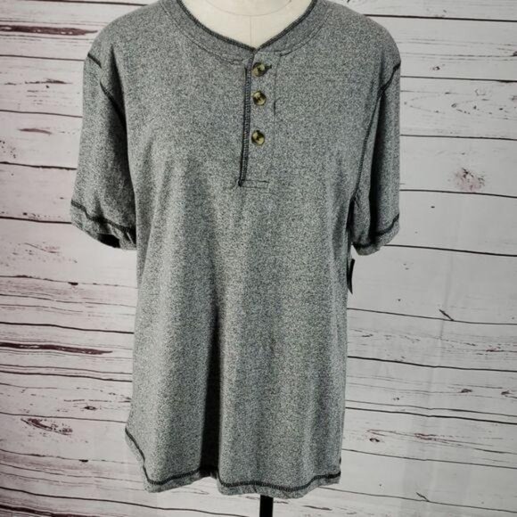 OT Revolution Heather‎ Gray Short Sleeve Size X Large - Picture 2 of 5